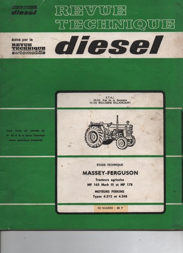 Massey ferguson 165 - ferguson, mf